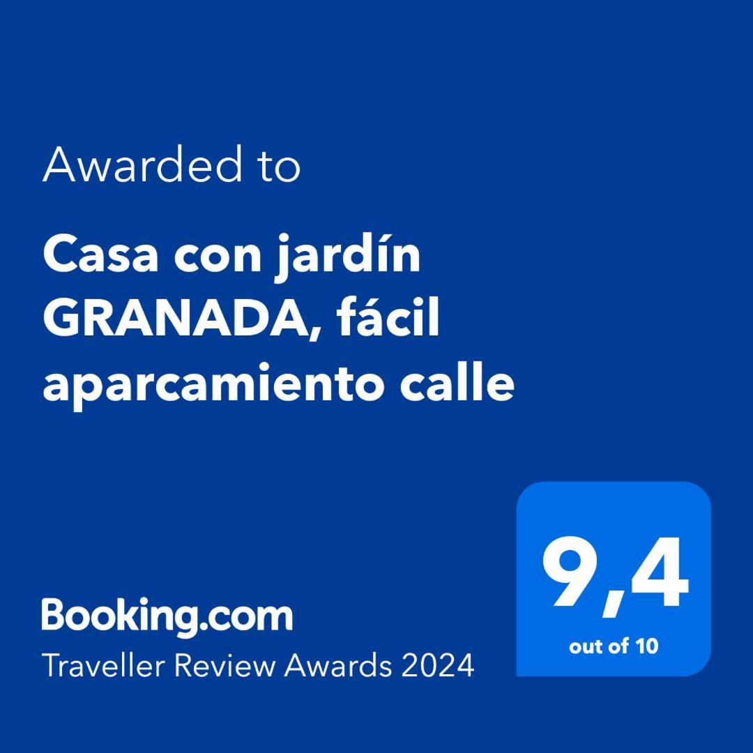 Casa En Granada Con Hermoso Jardin, Parking Calle ภายนอก รูปภาพ